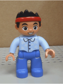 Duplo Figure Lego Ville, Never Land Pirates, Lost Boy (6069979)