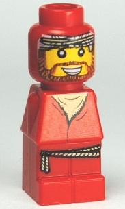 Microfigure Orient Bazaar Merchant Red (4594143)