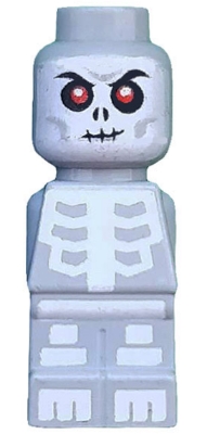 Microfigure Ninjago Skeleton Light Bluish Gray (4615582)