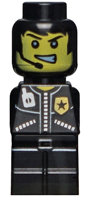 Microfigure City Alarm Police Officer