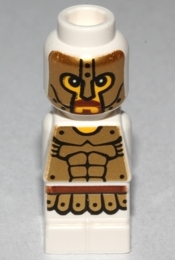 Microfigure Mini Taurus Gladiator White