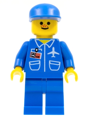 Airport - Blue, Blue Legs, Blue Cap