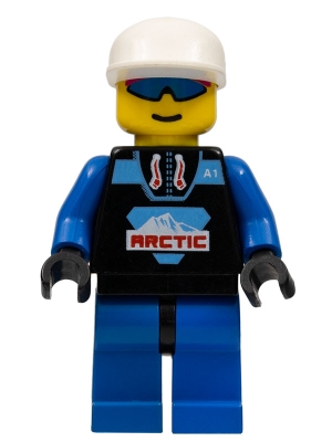Arctic - Black, White Cap