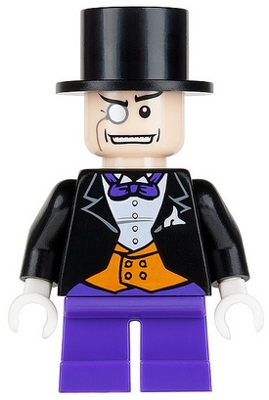 The Penguin - Dark Purple Short Legs