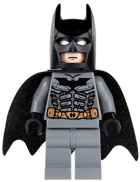 Batman - Dark Bluish Gray Suit, Black Mask