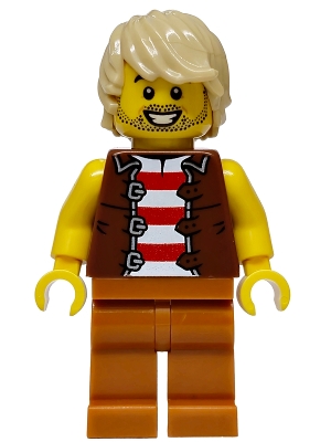 Pirate, Dark Orange Legs, Tan Hair