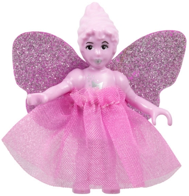 Belville Fairy - Bright Pink with Stars Pattern, Skirt with Wings
