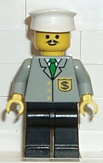 Bank - Black Legs, White Hat, Moustache