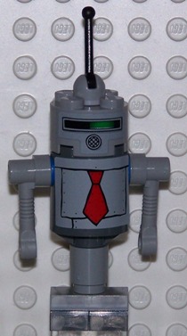 Robot Customer with Stickers