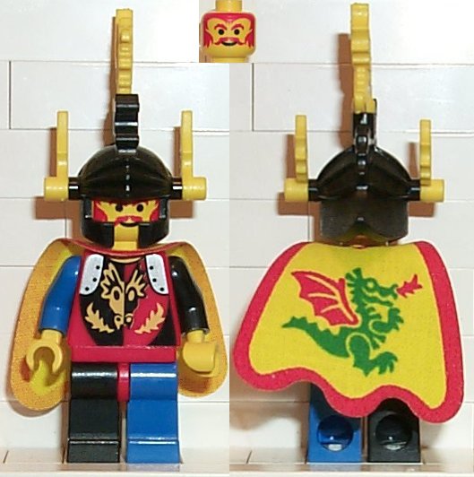 Dragon Knights - Dragon Master, Yellow Plumes, Dragon Cape