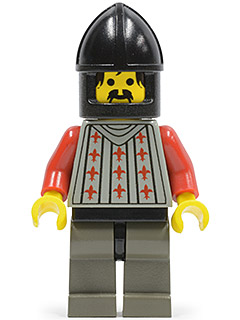 Fright Knights - Knight 2, Black Chin-Guard