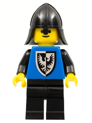 Black Falcon - Black Legs, Black Neck-Protector, Shield Bottom Round (Undetermined Type)