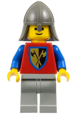 Crusader Axe - Light Gray Legs, Dark Gray Neck-Protector