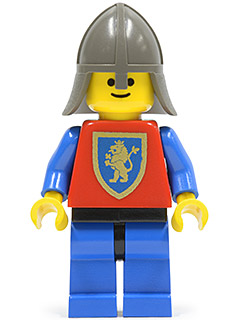 Crusader Lion - Blue Legs with Black Hips, Dark Gray Neck-Protector
