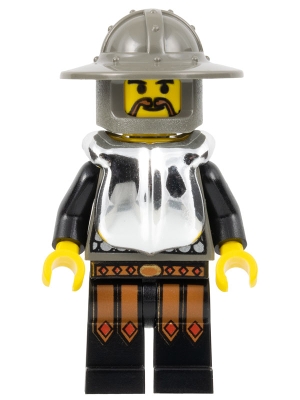 Knights Kingdom I - Helmet and Chrome Silver Armor