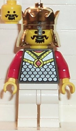 Chess King, Red Plastic Cape