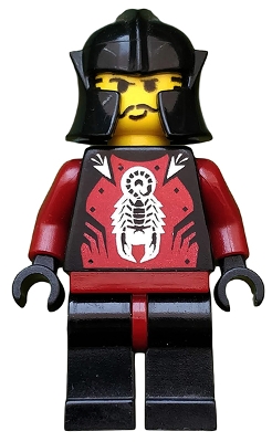Knights Kingdom II - Shadow Knight, Adventurer Head (Chess Pawn)