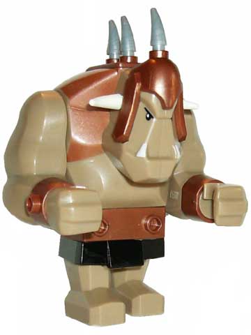 Fantasy Era - Troll, Dark Tan with Copper Armor