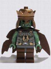 Fantasy Era - Troll King with Metallic Copper Crown