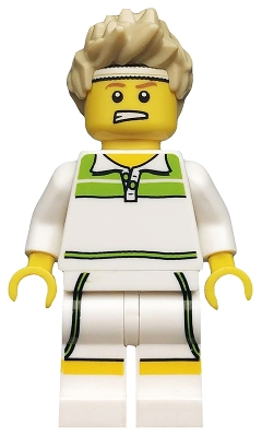 Tennis Ace, Series 7 (Minifigure Only without Stand and Accessories)