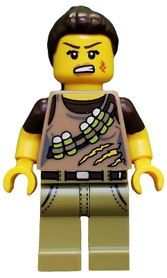 Dino Tracker, Series 12 (Minifigure Only without Stand and Accessories)