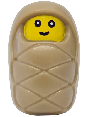 Baby / Infant - with Stud Holder on Back with Smiling Face and Small Eyes Pattern (6131197)