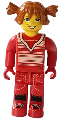 Tina, Red Torso and Red Legs