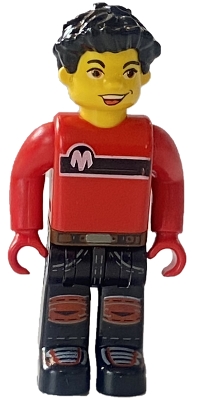 Max, Red Torso, Black Legs