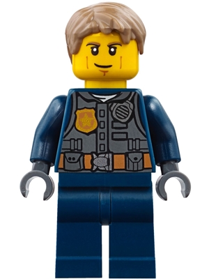 Police - City Chase McCain - Dark Blue Uniform