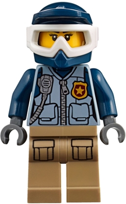 Mountain Police - Officer Female, Dirt Bike