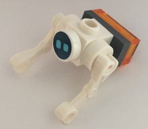 City Space Robot, Drone, Medium Azure Eyes