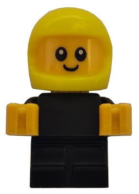 Driver Junior - Black Body, Neon Yellow Helmet (Firefighter)
