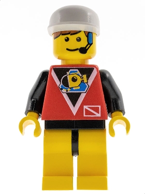 Divers - Control 1, Yellow Legs with Black Hips, White Cap