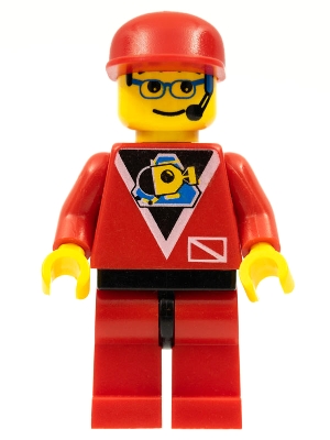 Divers - Control 2, Red Legs with Black Hips, Red Cap