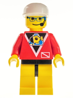 Divers - Control 2, Yellow Legs with Black Hips, White Cap