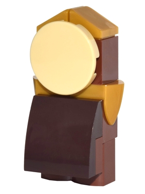 Cogsworth - Dark Brown Curved Front without Stickers