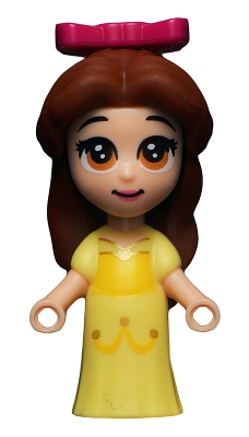 Belle - Micro Doll, Magenta Bow