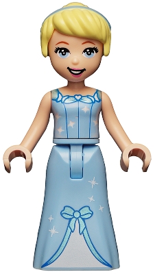 Cinderella - Dress with Sparkles and Bow, Thin Hinge