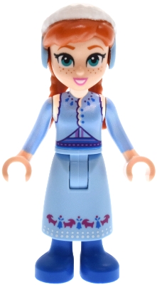Anna - Bright Light Blue Skirt and Coat