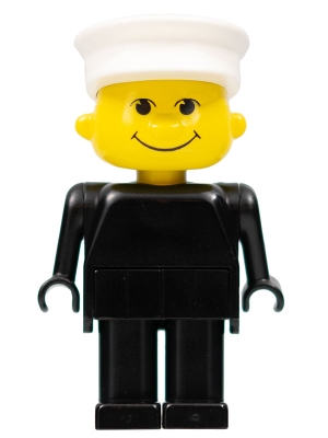 Basic Figure Human, Black Legs, White Hat