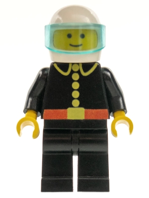 Fire - Classic, White Helmet, Trans-Light Blue Visor