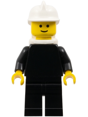 Fire - White Fire Helmet, White Air Tanks