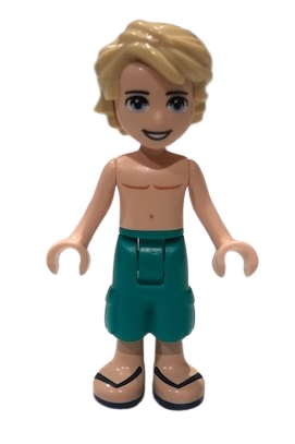Friends Mason - Dark Turquoise Shorts, Shirtless