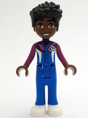 Friends Zac - Blue Ski Suit / Jacket, Trousers, White Shoes