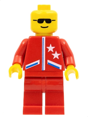 Jacket 2 Stars Red - Red Legs, No Headgear (Red Cruiser)