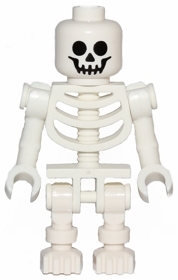 Skeleton - Standard Skull, Bent Arms Vertical Grip