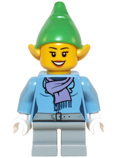 Elf - Female Medium Blue Top