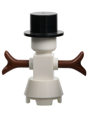 Snowman with 2 x 2 Truncated Cone as Legs