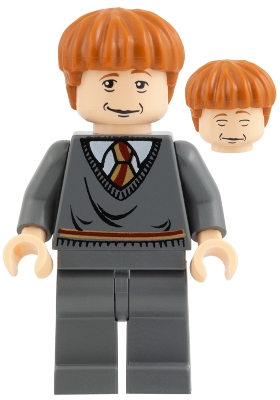 Ron Weasley - Gryffindor Stripe Torso, Sleeping / Awake Face
