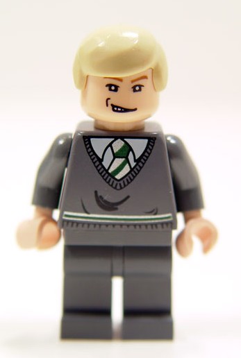 Draco Malfoy - Dark Bluish Gray Sweater, Smirk